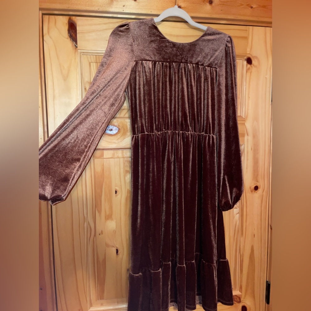 Velvet Dress long sleeve!